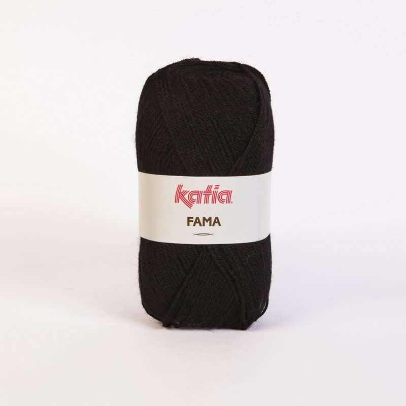 Lanas Katia Fama Negro 506 Lanas Katia Fama Negro 506