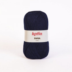 Lanas Katia Fama Azul Oscuro 518