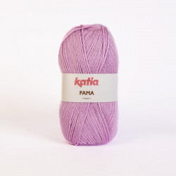 Lanas Katia Azul Malva 608