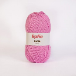 Lanas Katia Fama Rosa Oscuro 618