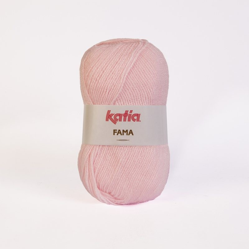 Lanas Katia Fama Rosa Claro 605 Lanas Katia Fama Rosa Claro 605