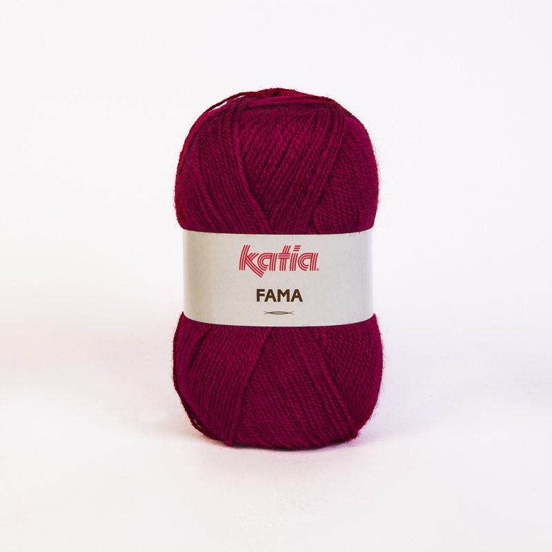 Lanas Katia Fama Granate 623 Lanas Katia Fama Granate 623
