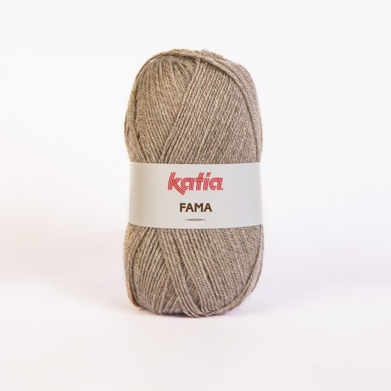 Lanas Katia Fama Beige Medio 846 Lanas Katia Fama Beige Medio 846