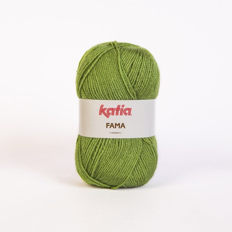 Lanas Katia Fama Verde Claro 598 Lanas Katia Fama Verde Claro 598
