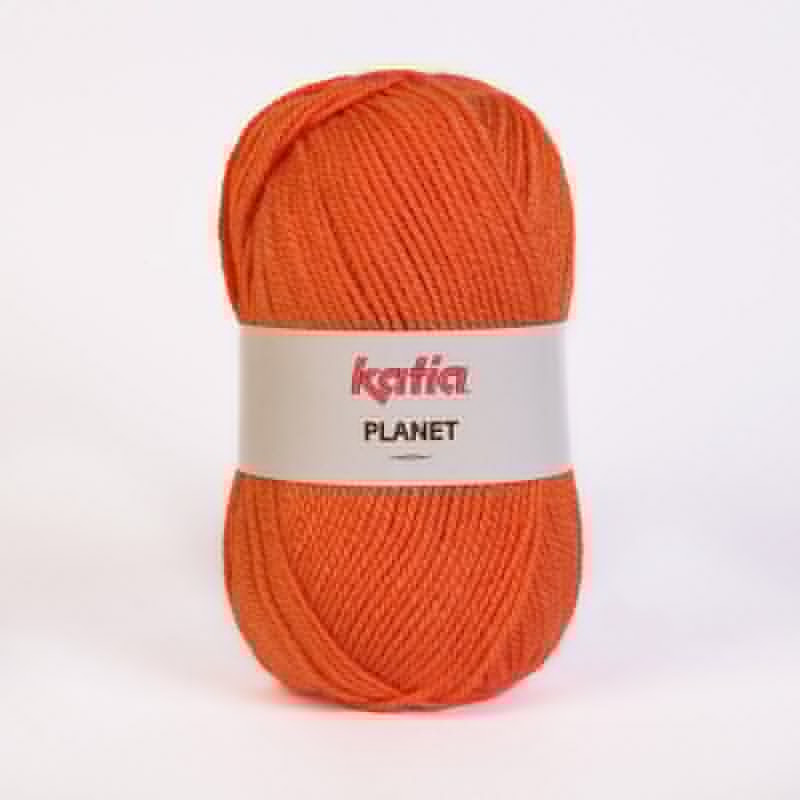 Lanas Katia Planet Naranja 3979 Lanas Katia Planet Naranja 3979