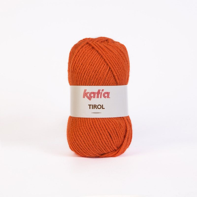 Lanas Katia Tirol Naranja 59 Lanas Katia Tirol Naranja 59