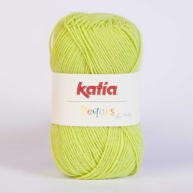 Lanas Katia Peques Verde Amarillento 84929 Lanas Katia Peques Verde Amarillento 84929