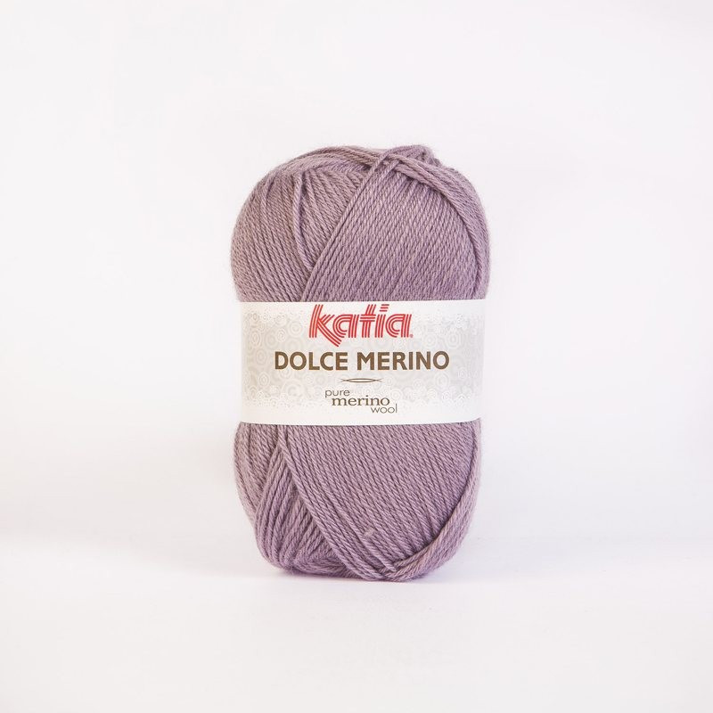 Lanas Katia Dolce Merino Malva 42 Lanas Katia Dolce Merino Malva 42