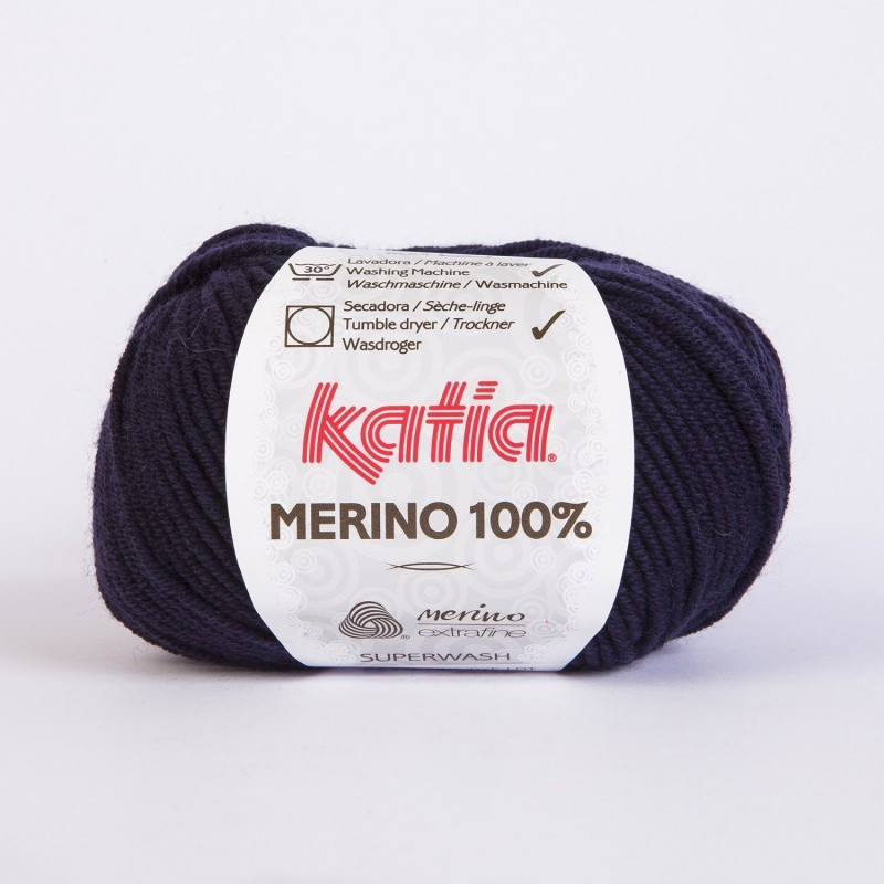 Lanas Katia Merino 100% color 5 Lanas Katia Merino 100% color 5
