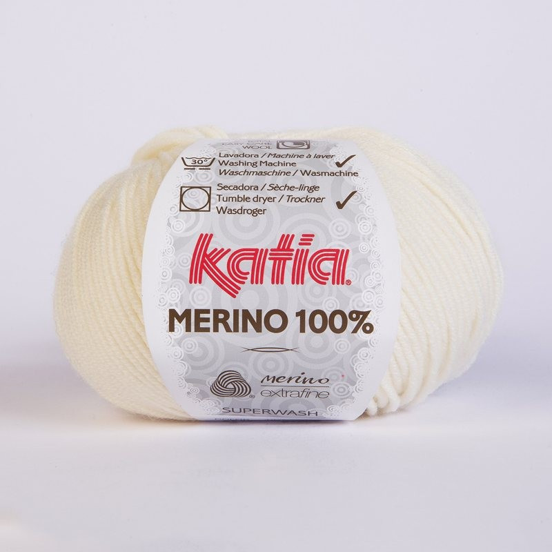 Lanas Katia Merino 100% crudo 3 Lanas Katia Merino 100% crudo 3