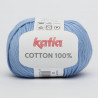 Lanas Katia Cotton 100% azul 35