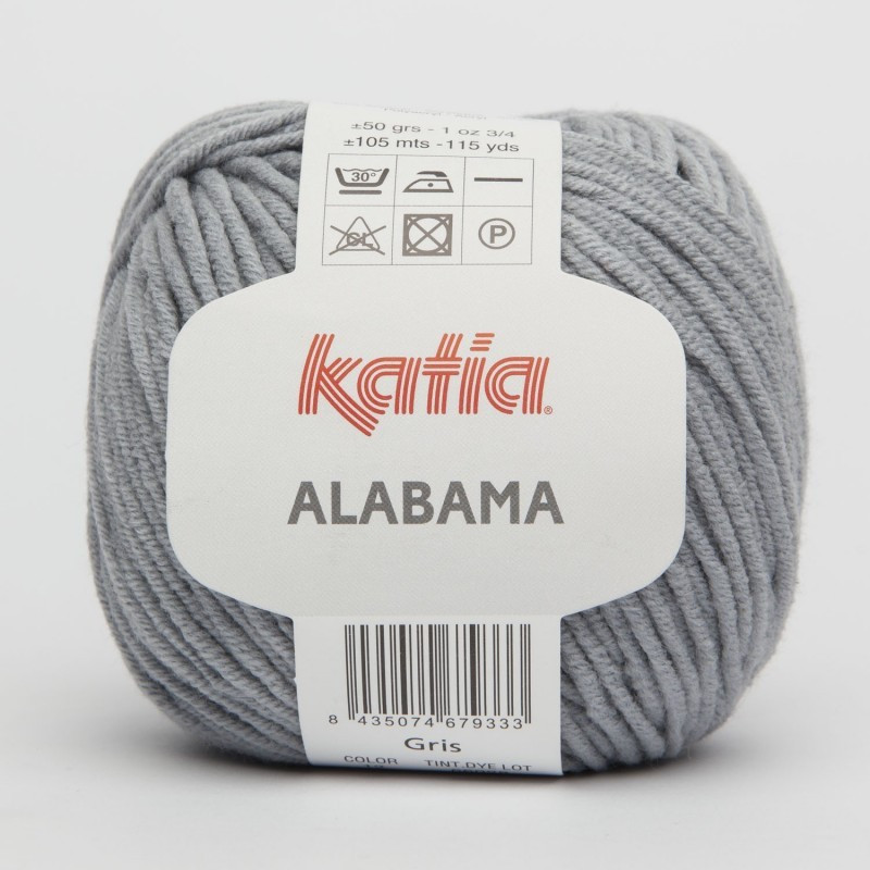 Lanas Katia Alabama gris oscuro 12 Lanas Katia Alabama gris oscuro 12