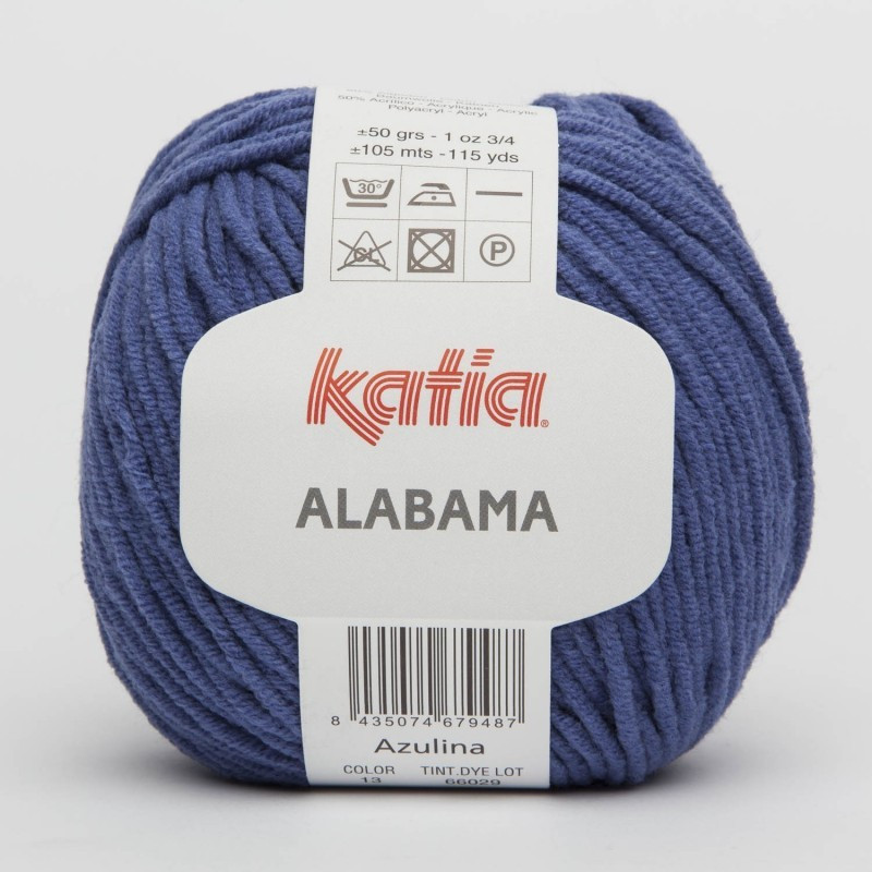 Lanas Katia Alabama azul oscuro 13 Lanas Katia Alabama azul oscuro 13