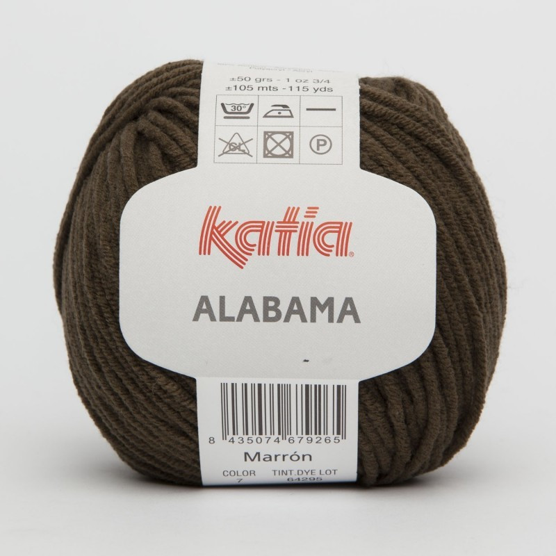 Lanas Katia Alabama azul marrón 7 Lanas Katia Alabama azul marrón 7