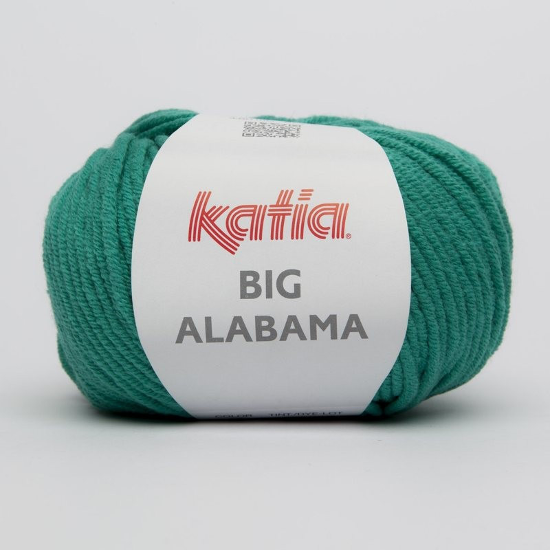 Lanas Katia Big Alabama verde esmeralda 22 Lanas Katia Big Alabama verde esmeralda 22