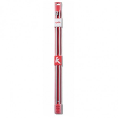 Agujas de tejer de aluminio Katia  (40 cm)
