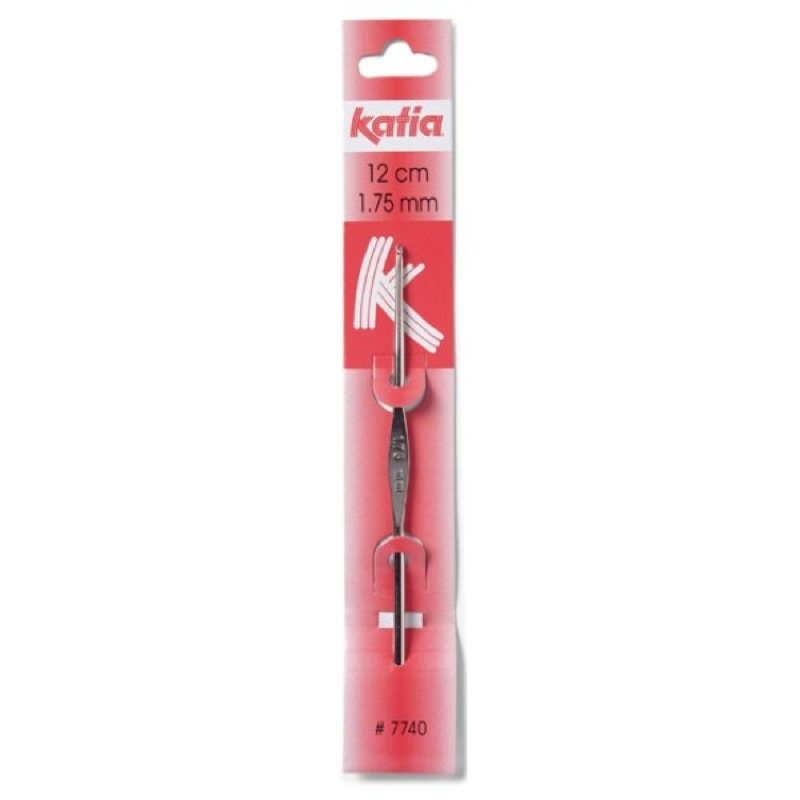 Ganchillos de acero Katia (12 cm) Ganchillos de acero Katia (12 cm)