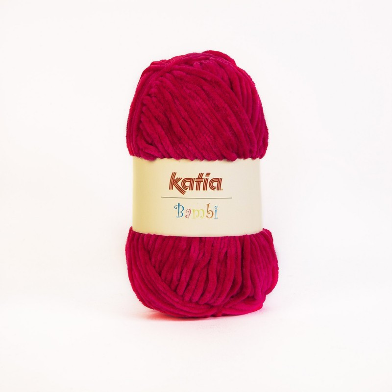 Lanas Katia Bambi fucsia 311 Lanas Katia Bambi fucsia 311