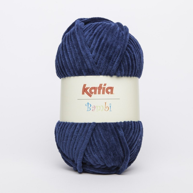 Lanas Katia Bambi azul oscuro 319 Lanas Katia Bambi azul oscuro 319