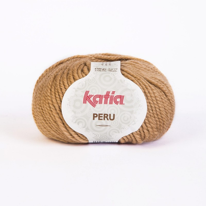 Lanas Katia Peru camel 32 Lanas Katia Peru camel 32