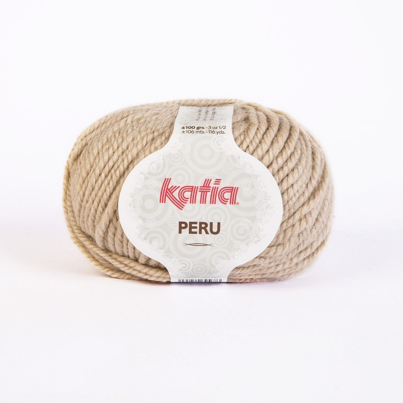 Lanas Katia Peru beige 7 Lanas Katia Peru beige 7