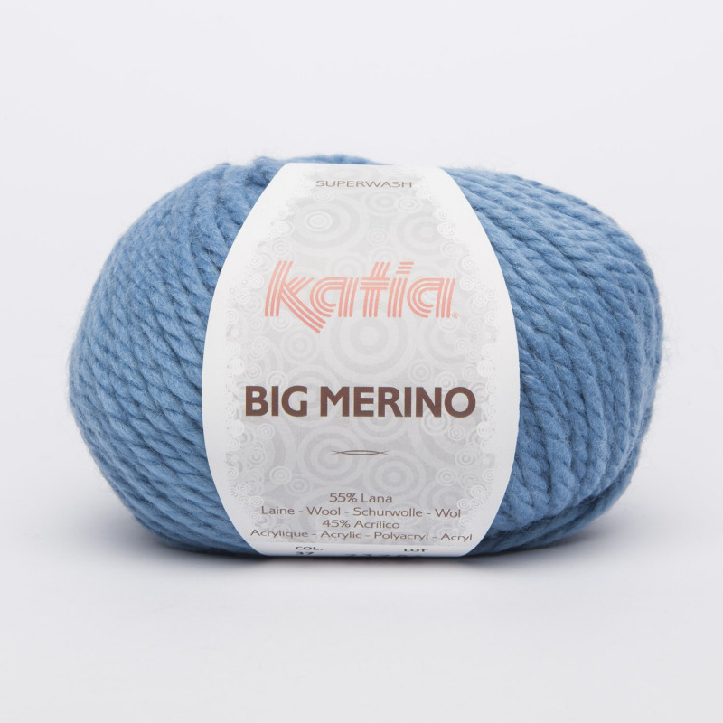 Lanas Katia Big Merino tejano 37 Lanas Katia Big Merino tejano 37