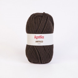Lanas Katia Artico marrón oscuro 9
