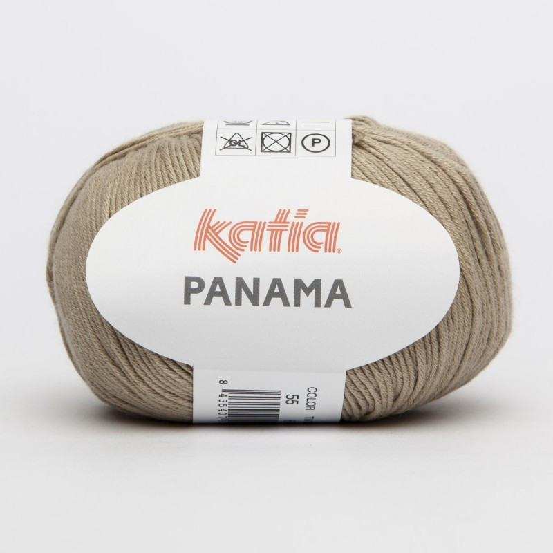 Lanas Katia Panama beige medio 55 Lanas Katia Panama beige medio 55