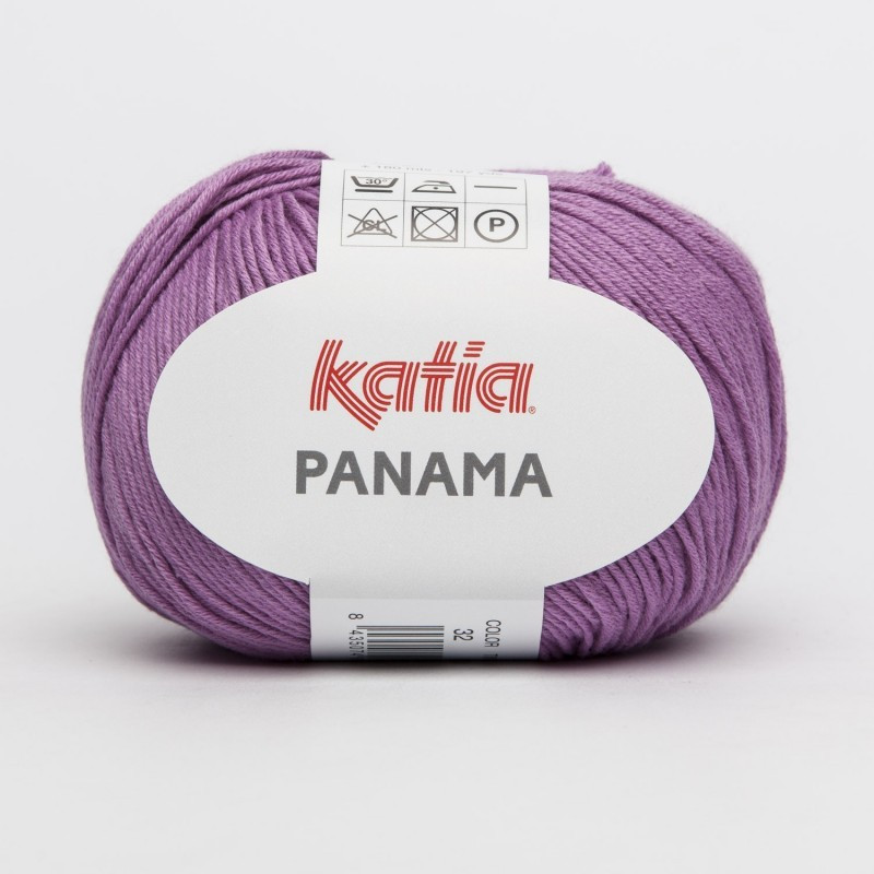 Lanas Katia Panama gris lila 32 Lanas Katia Panama gris lila 32