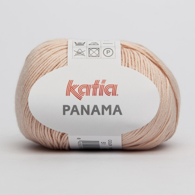 Lanas Katia Panama rosa muy claro 51 Lanas Katia Panama rosa muy claro 51