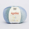 Lanas Katia Baby Azteca azul verde 55