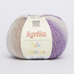 Lanas Katia Baby Azteca lila beige 54