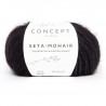 Lanas Katia Seta Mohair negro 312
