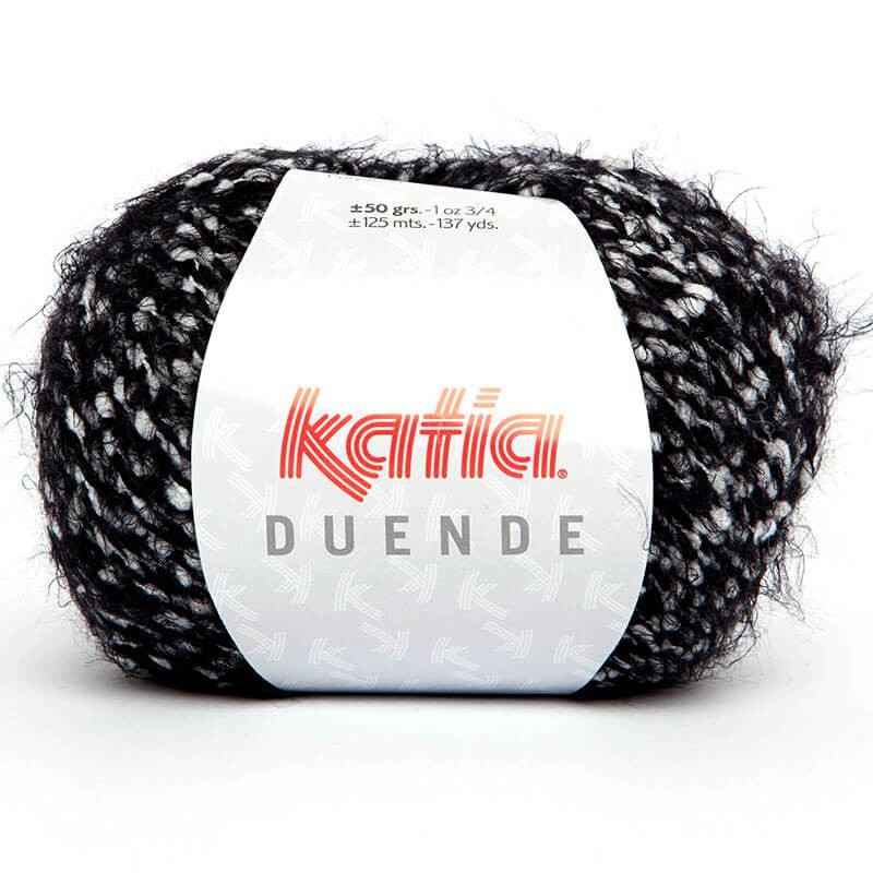 Lanas Katia Duende crudo negro 313 Lanas Katia Duende crudo negro 313