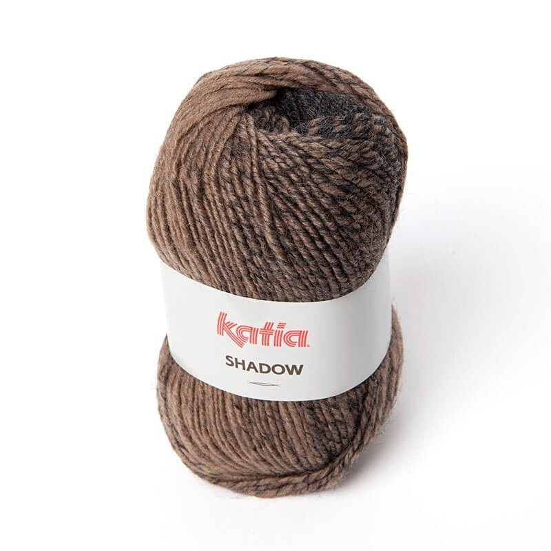 Lanas Katia Shadow camel gris-antracita 53 Lanas Katia Shadow camel gris-antracita 53
