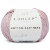 Lanas Katia Cotton Cashmere malva claro 64