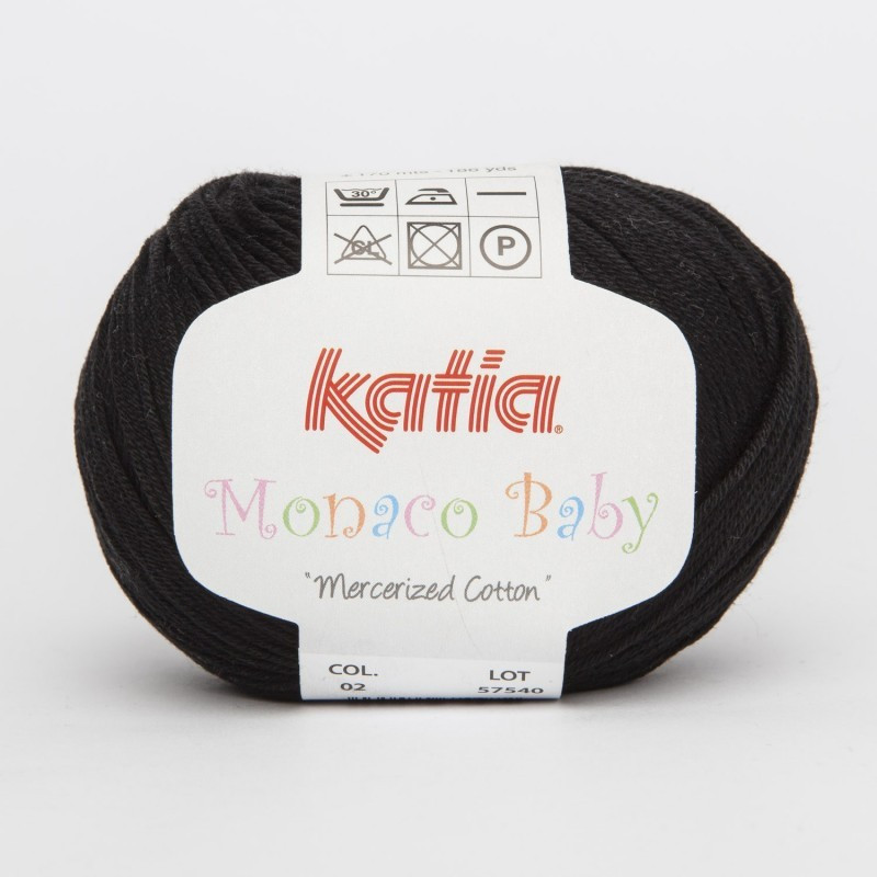 Lana Katia Monaco Baby negro 2 Lana Katia Monaco Baby negro 2