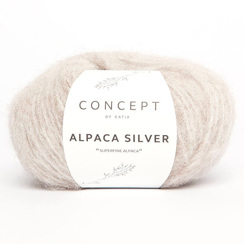 Lanas Katia Alpaca Silver Beige-Plata 251 Lanas Katia Alpaca Silver Beige-Plata 251
