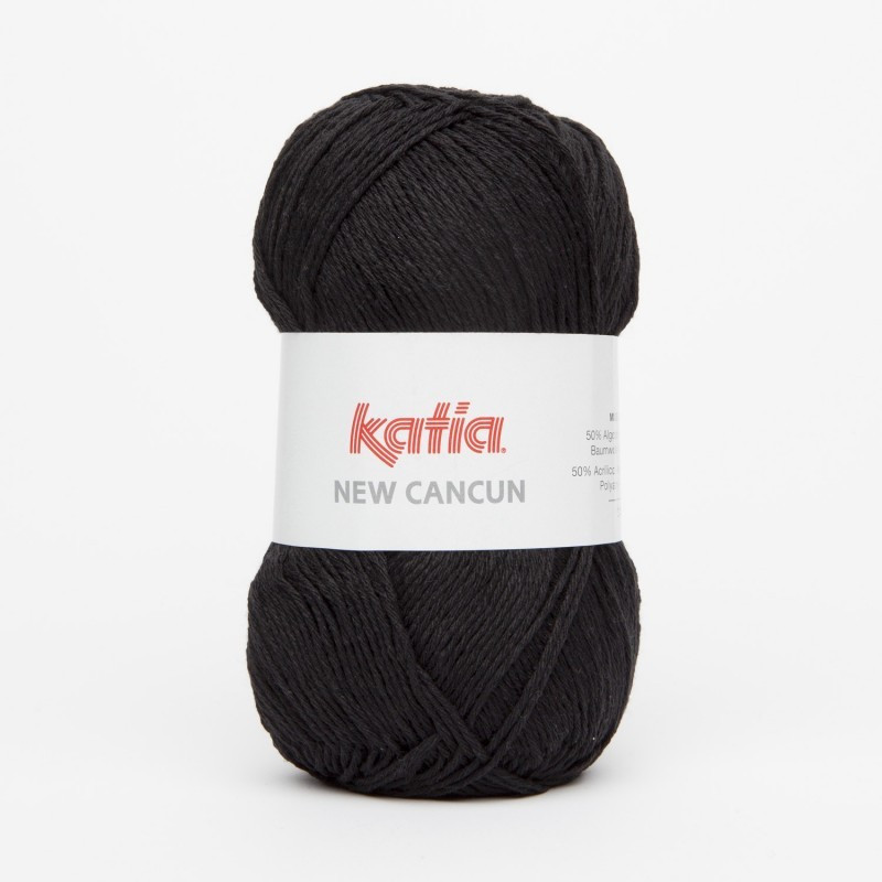 Lanas Katia New Cancun Negro 56 Lanas Katia New Cancun Negro 56