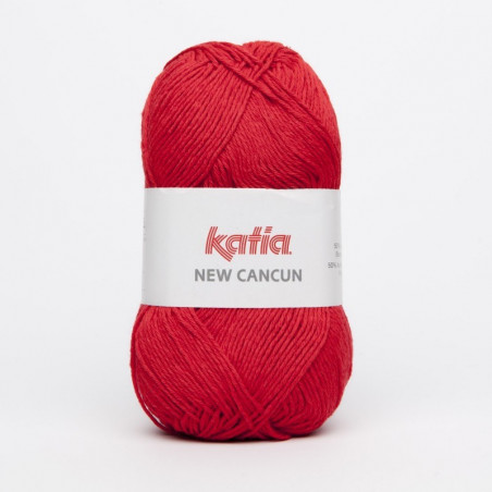 Lanas Katia New Cancun Rojo 67