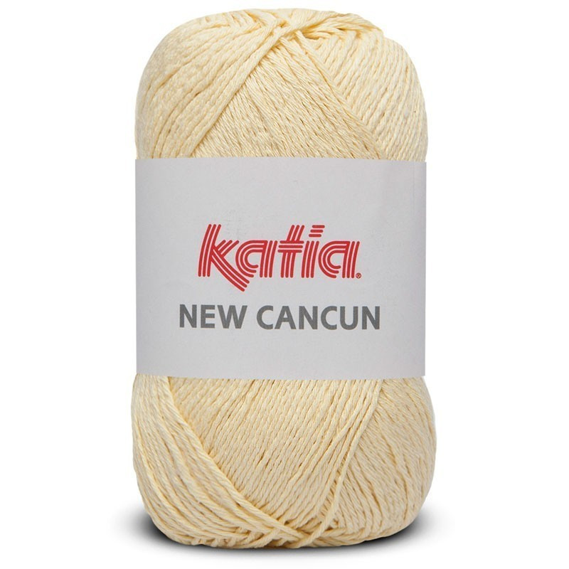 Lanas Katia New Cancun Amarillo claro 85 Lanas Katia New Cancun Amarillo claro 85