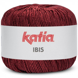 Lanas Katia Ibis Azul granate 85