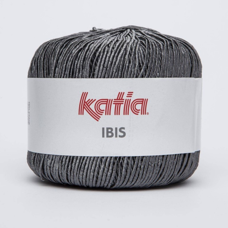 Lanas Katia Ibis Gris cuarzo 75 Lanas Katia Ibis Gris cuarzo 75