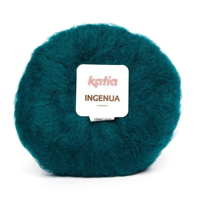 Lanas Katia Ingenua Verde botella 69 Lanas Katia Ingenua Verde botella 69