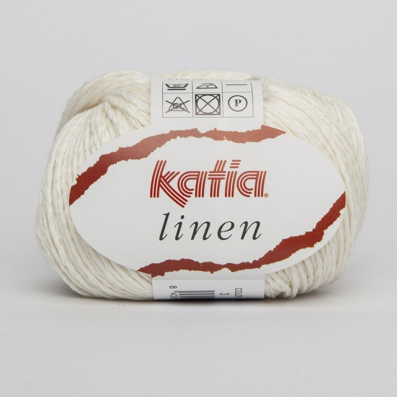 Lanas Katia Linen Crudo 3 Lanas Katia Linen Crudo 3