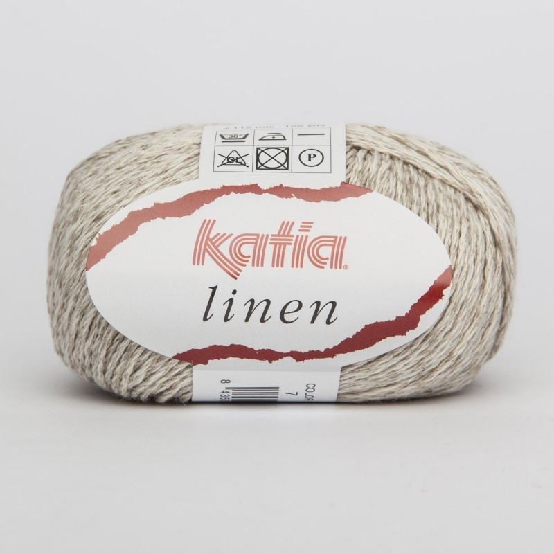 Lanas Katia Linen Beige-Crudo 7 Lanas Katia Linen Beige-Crudo 7
