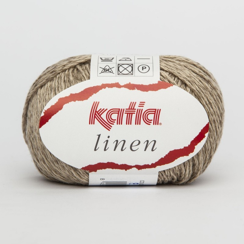 Lanas Katia Linen Camel 8 Lanas Katia Linen Camel 8
