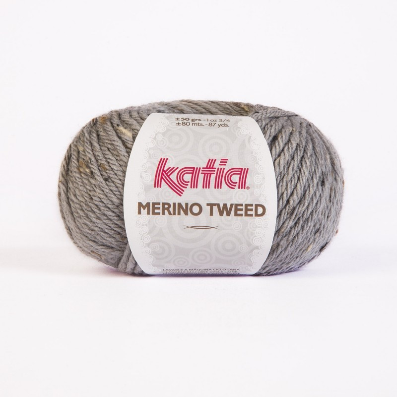 Katia Merino Tweed Gris Claro 307
