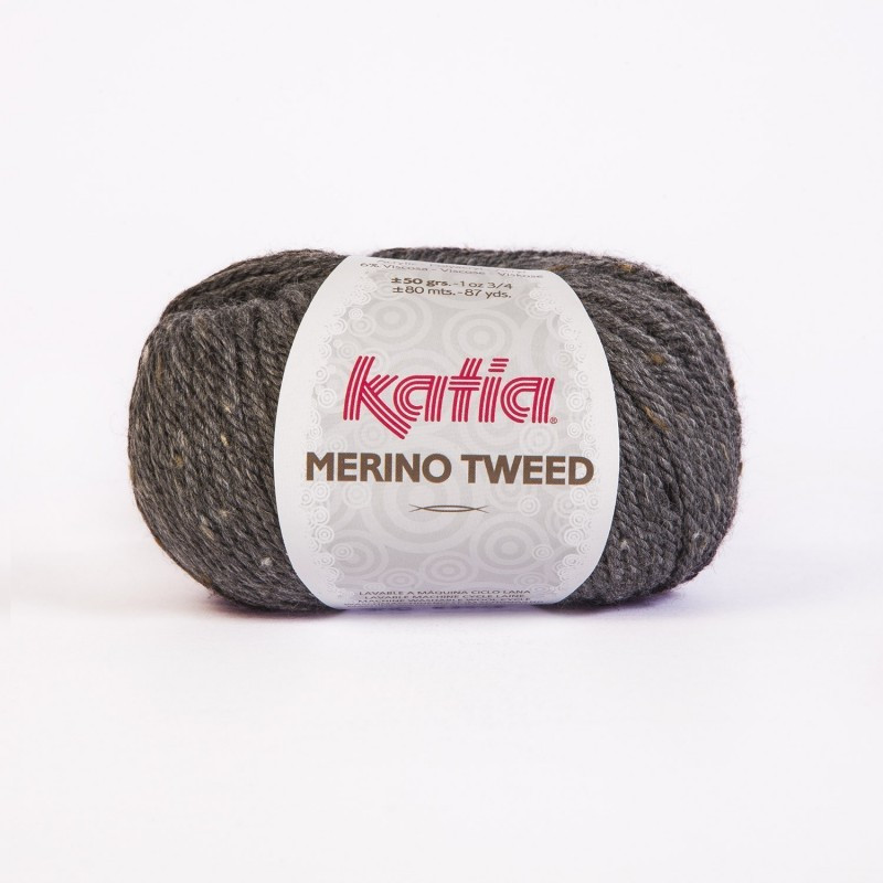 Katia Merino Tweed Gris Oscuro 308 Katia Merino Tweed Gris Oscuro 308