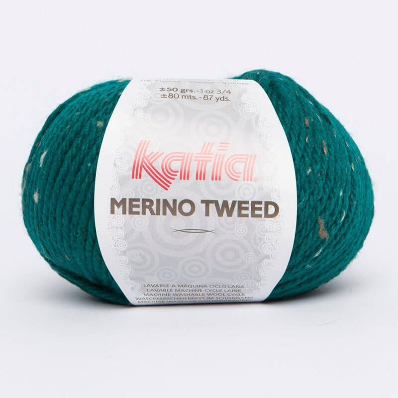 Katia Merino Tweed Verde Esmeralda 311 Katia Merino Tweed Verde Esmeralda 311
